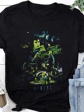 Aliens Horror Movie Unisex T-Shirt  73